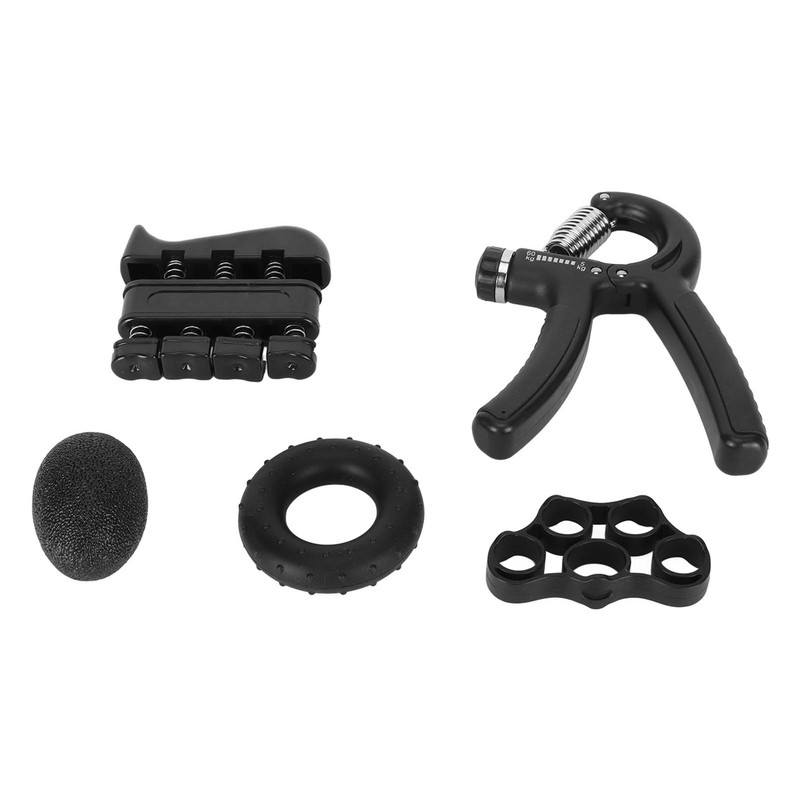 Hand Grip Strengthener Kit Elastic Silicone Skin Friendly Portable Forearm