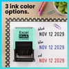 ExcelMark 2445 Date Stamp – Perfect for Shipping, Receiving, Expiration