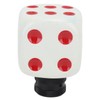 Dice Shape Shift Head Resin Gear Shifting Lever Knob Transmission