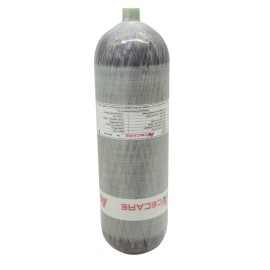 Acecare 6.8L CE 300bar 4500psi High Pressure Fully Wrapped Composite Cylinder With Aluminum Liner for Diving RebreatherMaterial: Composite Material