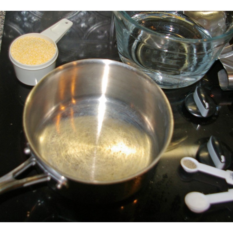 Moss Water Ground Yellow Corn Grits 5 Lbs