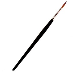 Winsor & Newton Series 7 Kolinsky Sable Brush, Round SH #2, Brown