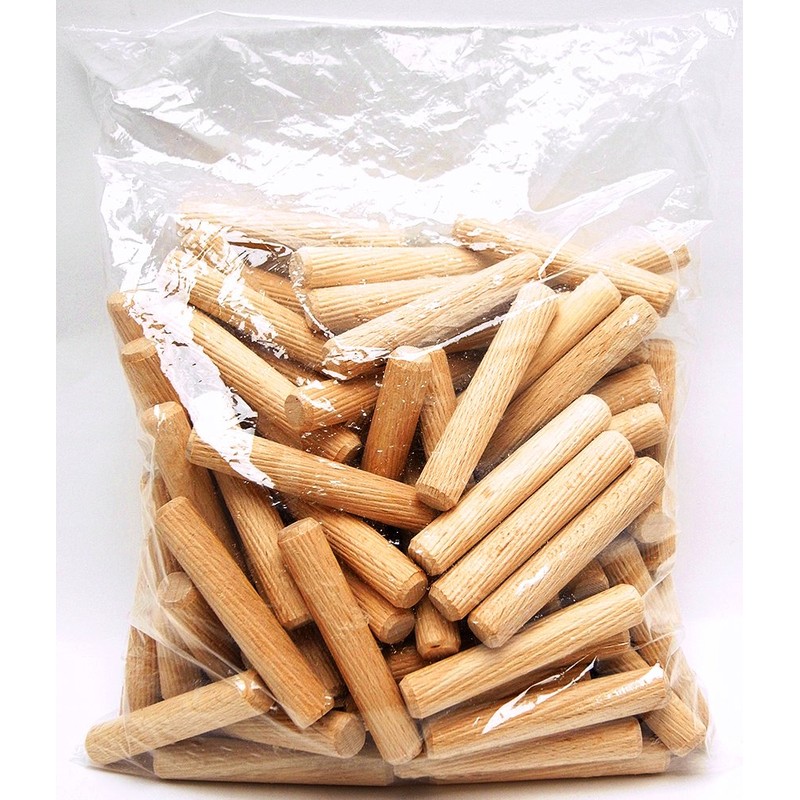 WAKI Wood Dowels Approx. 100 Pcs