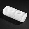 NKlaus Selenite 2 Log Tea Light Holder 14.5 x 6