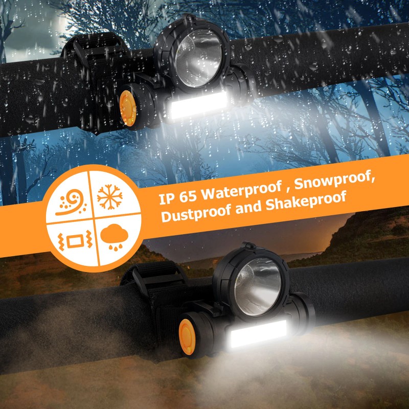 RI 2x Upgraded Roll Bar Mount LED Dome Light for
