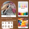 10 Pcs Gothic Old English Letter Stencils for Painting, 10