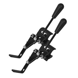 FRCOLOR 2pcs Wheelchair Brake Levers Lightweight Alloy Handles for Easy Replacement Suitable for Wheelchairs Design for Accurate Control and Safe Braking