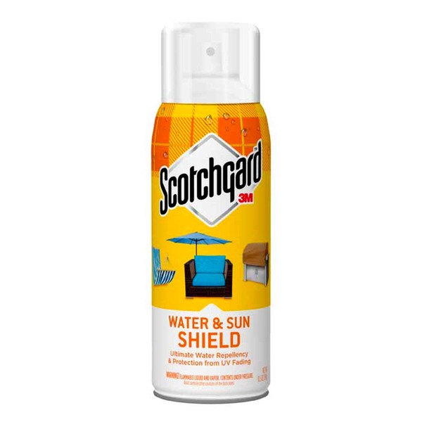 Scotchgard Outdoor Water & Sun Shield Fabric Spray, Water Repellent Spray for Outdoor Gear and Patio Furniture, Fabric Spray Protects Against the Elements, 10.5 oz