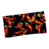 Checkbook Cover - Billfold Wallet - Red Chili Pepper Fabric