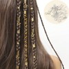 ヘアビーズ 編み込み用 ヘアアクセサリー 子供用 蝶々 ハート メタル ヒップホップ ヘアブレイドリング 髪飾り