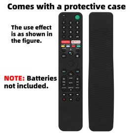 RMF-TX500U Smart TV Remote for Sony Bravia TV Voice Remote, RMF-TX500U Replacement Remote for Sony TV XBR/KD/XR Series X950H X900H X850G X90CH 55A8H X950G X75CH Etc, 2 Year Full Warranty [1 PCS]