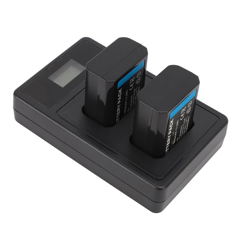 NP FW50 Camera Battery 7.2V 1850mAh with Dual USB LED