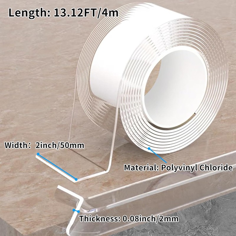 13.12 FT Clear Edge Corner Protector Baby Proofing Furniture Table