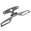 One Piece Useful Motorcycle Folding License Plate Adjustable Rear Light