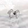 AREUM Guitar Ring, White, Black, Set of 2, Guitar Ring,