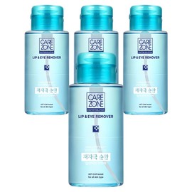 Care Zone Hypoallergenic Lip & Eye Remover, 300ml, 4 pcs / 케어존 저자극 립 앤 아이리무버, 300ml, 4개