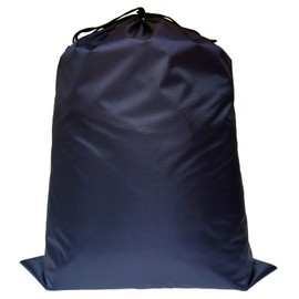 RUSUNM Drawstring Bag, Large, Large, Nylon, Waterproof, Plain, Storage Bag, Large Capacity, Change Bag, Comforter, Clothing, Gymnastics Clothing Bag, Hot Spring Bag, Yukata, Shopping Bag, Shoe Bag,