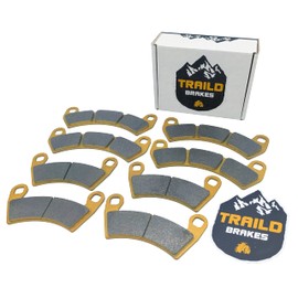 Traild Polaris RZR XP TURBO/XP 4 TURBO/PRO XP/PRO XP 4 2016-2025 Ceramic Brake Pad Set Front & Rear