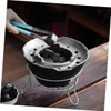 Outanaya Fireplace Charcoal Tablets Odourless Bamboo Charcoal for Grilling Camping