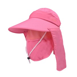 Chaiclo Outdoor Gardening Multi-functional Women's Hat, Sunscreen Compatible, Convenient Cap, Foldable, Breathable, Face Cover, Removable, Sun Protection, UV Care, Cap, Free Assembly, 4-Way Sun Visor