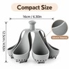 Silicone Egg Steaming Basket for Boiling Eggs – 6 Slot