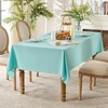 Glomii 2 Pack Truquoise Rectangle Table Cloths - Wrinkle Free