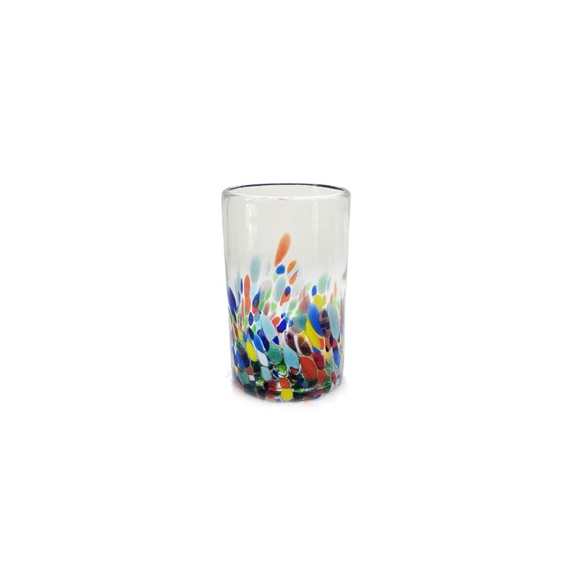 Water glasses - Mexican hand blown glass, set of 4