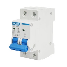 CHENGPI Circuit Breaker, AC Circuit Breaker, 2P 50A 400V Current Circuit Breaker, AC Circuit Breaker Protection Against Short Circuit In Over Current