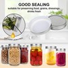 BSL® 50Pcs Wide Mouth Mason Jar Lids Canning Lids for