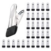 BERYLER® 30 Pack Long Lasting Stainless Steel Clothespins with Anti-Scratch