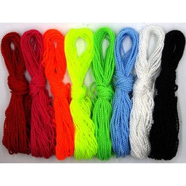 PENTA ANGEL 80 Yoyo String (10 Each - Florescent Lime Green, Yellow, Orange，Blue ,Rose ,Red ,Black and White)