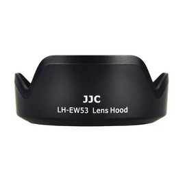 JJC Black Lens Hood for Canon EF-M 15-45mm f/3.5-6.3 is STM Lens/Canon RF-S 18-45mm F4.5-6.3 is STM Replaces Canon EW-53 Lens Hood