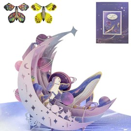 DTESL 3D Pop up Birthday Card for Women Girl Kids, Funny Birthday Card, Animal Birthday Gifts Card, Thank You Card Greeting Card, Anniversary Card, Pop Up Fathers Day Card, Birthday Gifts for Mom