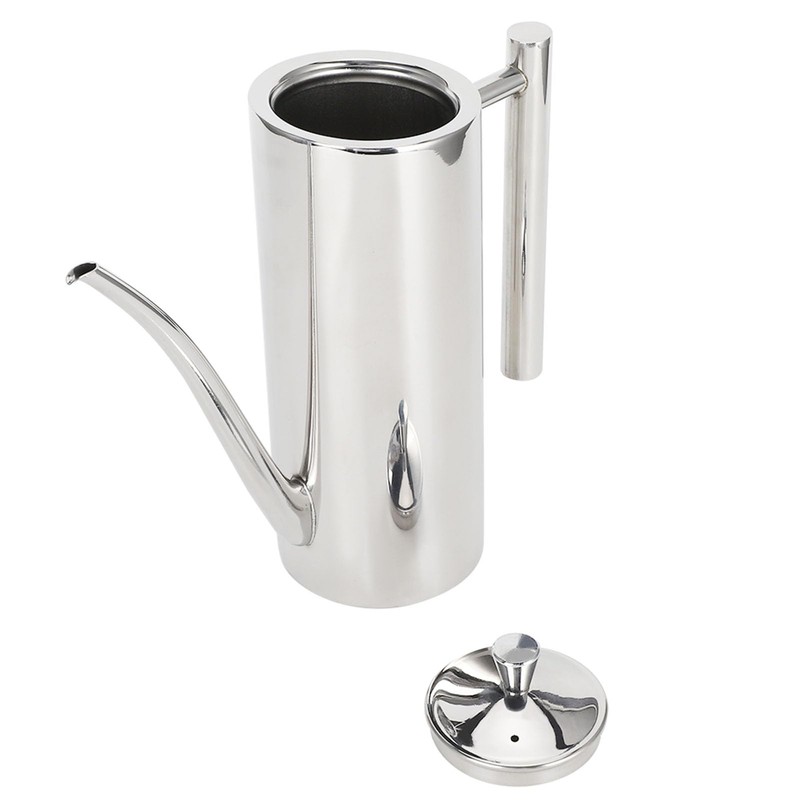 Kelepu Stainless Steel Oil Pot, Spice Container, Kitchen Utensils (Straight