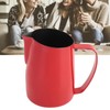 Professional Milk Frother Cup, Stainless Steel Jug Steaming Pitcher Milk