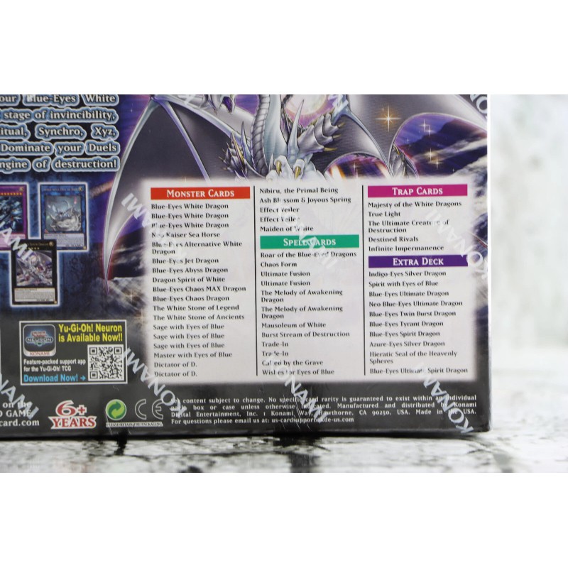 Yu-Gi-Oh! 1st Ed Blue-Eyes White Destiny Structure Deck DISPLAY (8ct)