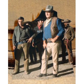 John Wayne "El Dorado" Western Movie Figure Tabletop Display Standee 8" Tall