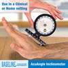 Baseline - W54668 AcuAngle Inclinometer with Adjustable-Feet for Precision Measurement,Testing