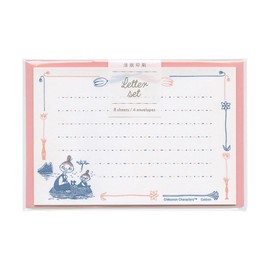 Gakken Staful Moomin Letter Set Letterpress Island D06066