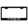 MVP Black License Plate Frame For Mirai