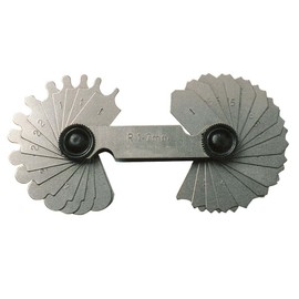 Vogel Radius Gauge Concave and Convex Radius Gauge 7.5 mm radius – 15.0 mm