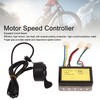 2PCS Set DC Motor Speed Controller and Thumb Throttle Motorcycle