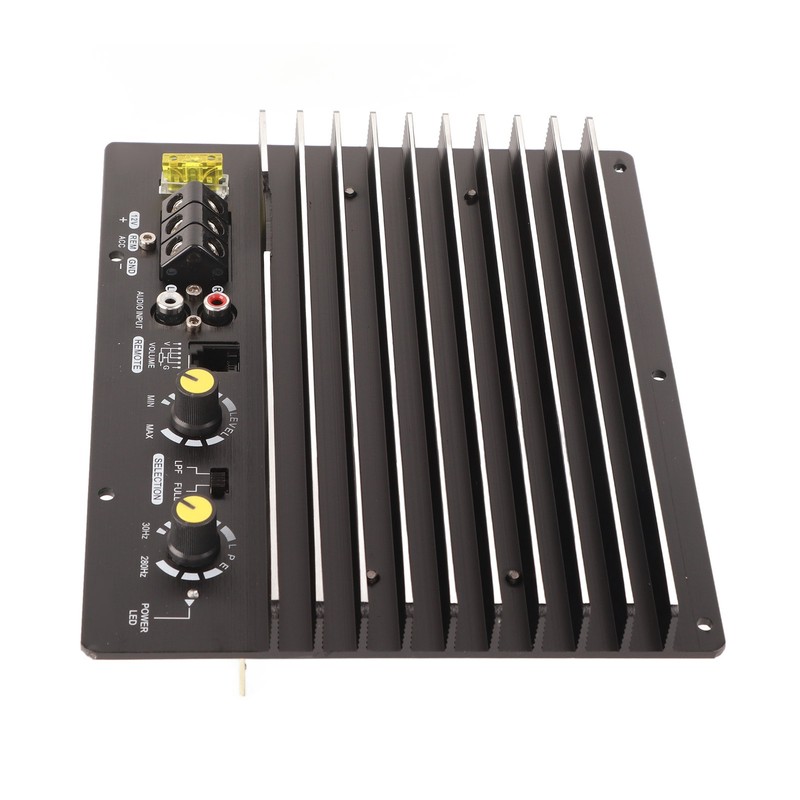 Car Amplifier Board 1000W High Power Aluminum Alloy Bass Subwoofer