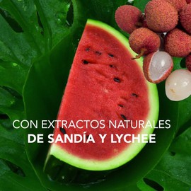 Palmolive Watermelon W Lychee  Fórmula Nutritiva que Brinda una Humectación Refrescante, Con Extractos Naturales, Piel Fresca y Humectada             
