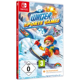 Winter Sports Games - Skispringen, Alpin, Bobfahren, Rennrodeln, Curling, Slamom für Switch