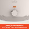 bella 6.0 Qt Manual Slow Cooker, EverGood™ Ceramic Nonstick Coating,