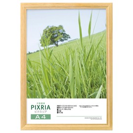 HAKUBA HAKUBA Wood Picture Frame Pixelia A4 Size Natural Poster Frame Photo Frame Front PET Board with Hanging String FWPX-NTA4