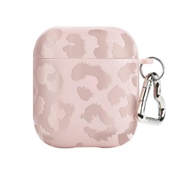 Velvet Caviar Compatible with AirPods Case 2nd and 1st Generation - Cute Protective Hard Cover for Women - Nude Leopard Cheetah Print