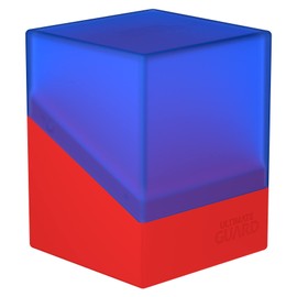 Ultimate Guard(アルティメットガード) ボルダー デッキケース 100+ シナジー ブルー/レッド