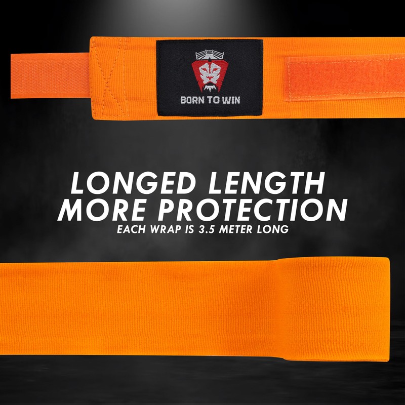 Born To Win Hand Wraps Boxing Inner Gloves With Wrist